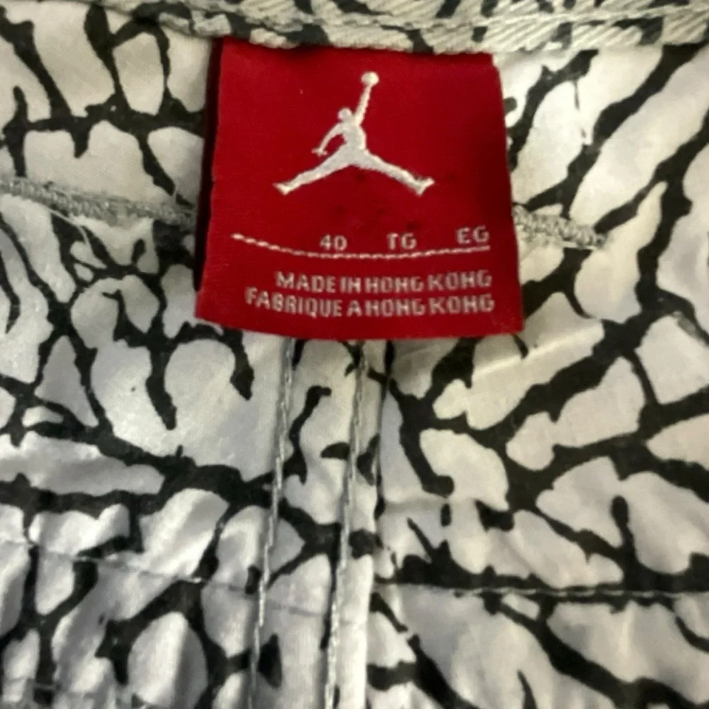 Retro Jordan 3 Jumpman‎ Cement Elephant Print Shorts 2006